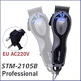 LexBlue（TM）STM-2105Bプロフェッショナル220V 12W充電式旅行クリッパーズ調整ビアードヘアトリマーヘアカッター