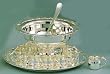 ROMANTICA PUNCH BOWL - 13 PIECE ROMANTICA COLLECTION PUNCH BOWL