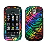 Rubberized Black Blue Green Yellow Puruple Pink Orange Colorful Rainbow Zeb ....
