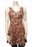 Juniors Floral Print Tank Top Dress