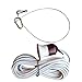 15 ft Hanging Light Cord/Hanging Light Socket with On/Off Switch by GrowHobby - Includes Hanging Wire and 2 Clips