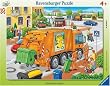 Ravensburger 06346 - Müllabfuhr - 35 Teile Rahmenpuzzle