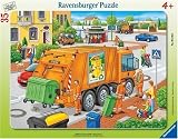 Ravensburger 06346 - M&uuml;llabfuhr - 35 Teile Rahmenpuzzle - Ravensburger