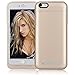 iPhone 6S Plus Battery Case, Apoptech iPhone 6S Plus Portable Charger Fast Recharge 6800mAh External Power Bank Charging Case Protective Cover Battery Charger Case for iPhone 6 Plus/ 6s Plus Gold