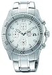 Orient Men's CTD0B001W 100m Alarm Chronograph with Magnified Lens over date White Watch