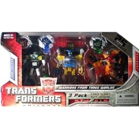 Transformers Universe Exclusive Warriors From Three Worlds