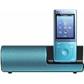 Sony NWZ-E473K Lecteur mp3/mp4 avec station d'accueil 4 Go Bleu