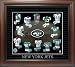 New York Jets Framed Art - Commemorative Framed Plaque Decoration - New York Jets