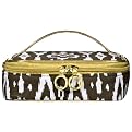 Contents Ikat Mini Train Case - Brown