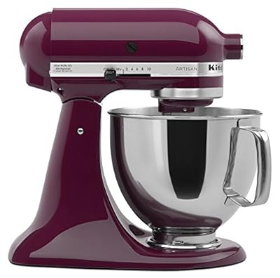 KitchenAid KSM150PSBY 5 Qt. Artisan Series with Pouring Shield - Boysenberry