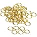 14K Gold Filled 5mm Open Jump Rings 22 Gauge 50pc