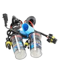 Vktech 2x 55W 9007 Vehicles Car Xenon HID Head Light Bulb Replacement Lamp (6000K)