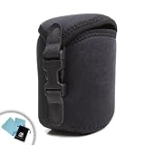 DuraNeoprene Protective Camera Carrying Case with Belt Clip for Canon Powershot EPLH 320 HS / 530 HS / A810 / A1300 and Many More! ** Includes Accessory bag**