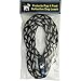 Protecta Pup Reflective Dog Leash - The Safer Dog Walking and Training Leash - Black 4-Foot