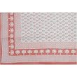 Full Bed Sheet Home Decor Cotton Block Print Twin Size (bssht654)