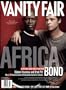 Vanity Fair July 2007 Africa Issue, Hounsou/Pitt Cover