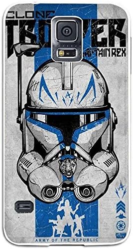 Clone Trooper Captain Rex Star Wars for Samsung Galaxy Case (Samsung Galaxy S5 white)