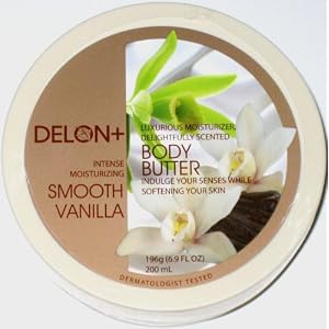 6.9 Oz DELON Intense Moisturizing Smooth Vanilla Body Butter