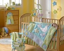 Just Born Iridescent Moon 4 piece Crib Set