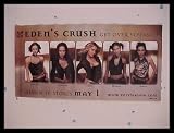 Eden's Crush (Get Over Yourself 2, Original, Double-Sided) White Wood-Mounted Music Poster Print - 12
