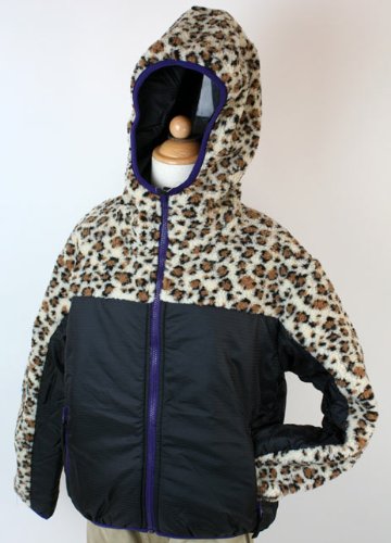 QUIKSILVER キッズウェア リバーシブルボアジャケット FINEST LOVIN