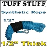 SYNTHETIC WINCH ROPE 92FT 1/2