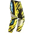 Fly Racing Kinetic Men's Dirt Bike Motorcycle Pants - Yellow/Blue