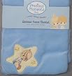 Precious Moments Applique Fleece Blanket - Blue