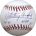 Nate Tiny Archibald Autographed/Signed HOF NBA 50 Baseball