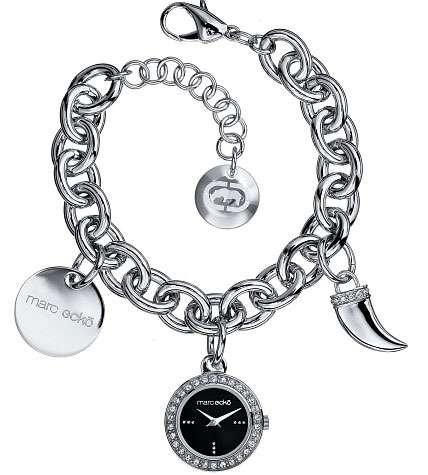 Marc Ecko Multi Link Charm Bracelet Ladies Watch - E95052L1
