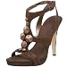 Nine West Women's Paprika T-Strap Ornamented Sandal
