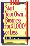 Buy : Start Your Own Business for $1,000 or Less