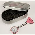 Schwesternuhr Krankenschwesteruhr Uhr Typ Tiga-Med 1 pink Kitteluhr Clipuhr Pulsuhr 1 St�ck