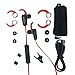 Beyution 2015 New Sports Hi-fi Bluetooth 4.1 Version Bluetooth Headphones ---Mini Lightweight Wireless Stereo Sports/running Bluetooth Earbuds Headphones Headsets Built in Mic-phone with Retail Package (508s-v4.1-red)