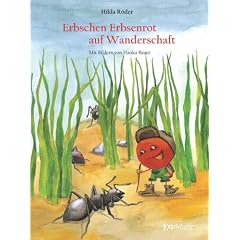 Erbschen Erbsenrot auf Wanderschaft