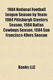 1984 National Football League Season by Team: 1984 Pittsburgh Steelers Season, 1984 Dallas Cowboys Season, 1984 San Francisco 49ers Season