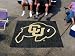 Univ of Colorado TAILGATER 5'x6' Floor Mat (Rug) - Colorado Golden Buffaloes NCAA College Athletics