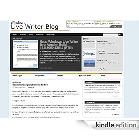 Windows Live Writer Blog (German Edition)