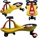 Yellow Ambulance Wiggle Ride-on Car