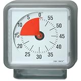 Time Timer Audible Countdown Timer - 12 Inches - Grey