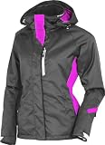 Ziener Damen Skijacke TEXTURE, black big HB, 36