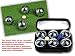 Boule Spiel oder auch Pétanque Set Boule Set in Tragetasche Metallkugeln 5kg 720g 73mm Turniergröße Boccia 6 Kugeln in Nylontasche