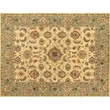 Loloi Maple MP-25 Wool 2-Feet by 3-Feet Area Rug, Beige/Green
