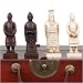 Xian Terracota Warriors Vintage Style Chess Set