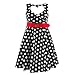 Hell Bunny Kleid SWEETHEART DRESS black/white S