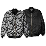 Southpole - Southpole Men's MA 1-Reversible Allover Print Jckt