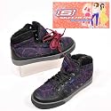 Neue Kollektion 2009/10 Kult - Sneakers, von Skechers, 23510/BKPR STREET-SMARTS-DUFFY in schwarz/purpel