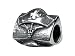 Zable(tm) Sterling Silver Generic Nurses Cap Bead / Charm