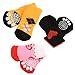 Pecute Pet Socks Doggie Dog Cat Puppy Colorful Anti Slip Pet Product Supply Clothes S Quantity: 1 Set