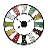 UPC 731742002426 product image for Infinity Instruments Kaleidoscope Wall Clock, 24-Inch | upcitemdb.com